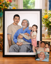 Load image into Gallery viewer, Black & White Portrait