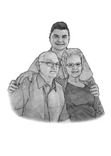 Load image into Gallery viewer, Black & White Portrait