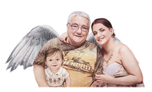Load image into Gallery viewer, Color Portrait with Angel Wings