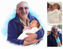 Load image into Gallery viewer, Color Portrait