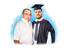 Load image into Gallery viewer, Graduation Color Portrait