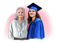 Load image into Gallery viewer, Graduation Color Portrait
